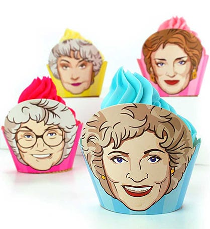 Golden Girls Cupcake Wrappers